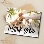 Beste man bruiloft foto dank u briefkaart<br><div class="desc">Uw getuige is een integraal onderdeel van uw huwelijksreis, en dit briefkaart laat u uw waardering en dankbaarheid op een speciale manier uitdrukken. Dit briefkaart is een eerbetoon aan de speciale band die je deelt met je beste vriend, met een foto van je groomsman op de voorkant en een aangepaste...</div>