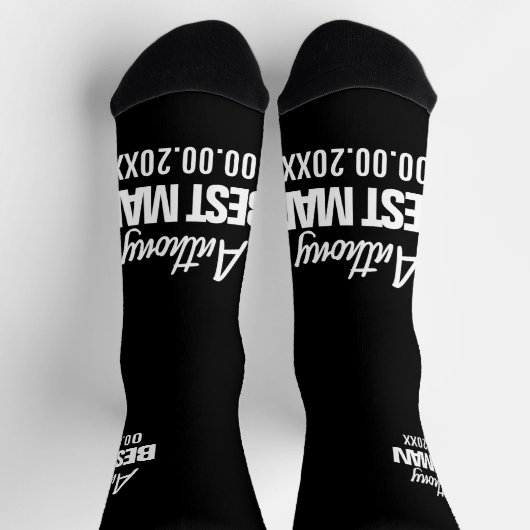 Beste Man bruiloft gunst sokken cadeau voor grooms (Top)