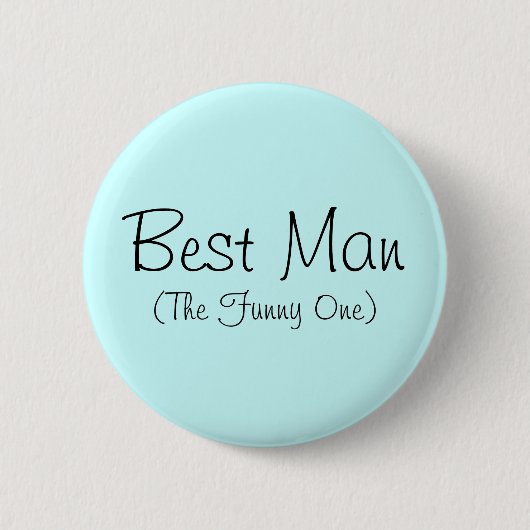 Beste man (de grappige 1) ronde button 5,7 cm (Voorkant)