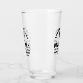 Beste Man Elegant Zwart Tuxedo Huwelijkscadeau Glas (Links)