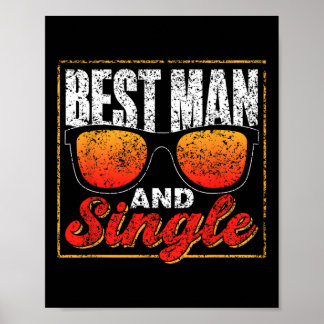 Beste Man en Single Team Party Bruid Bachelo Poster