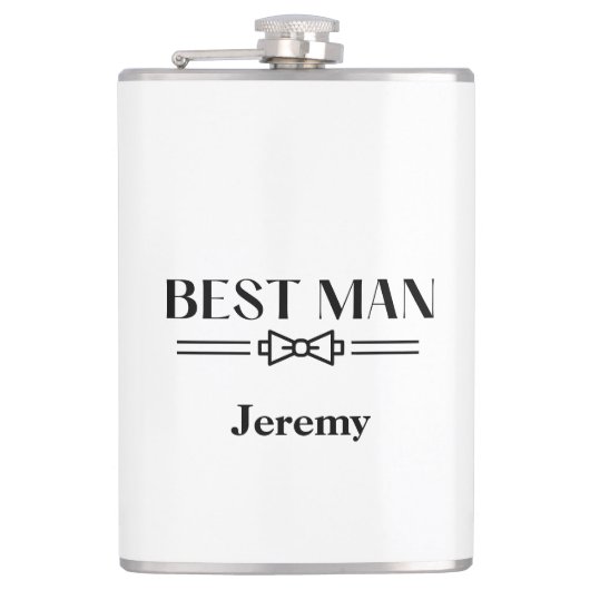 Beste Man Fles Heupfles (Voorkant)