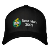 Beste man geborduurd Pet, Pet (Voorkant)