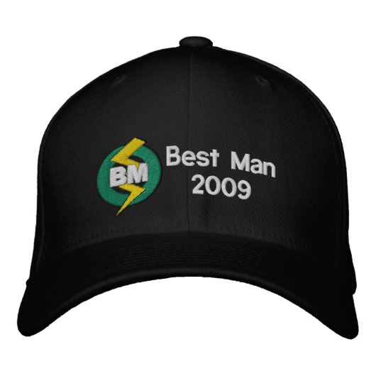Beste man geborduurd Pet, Pet (Voorkant)