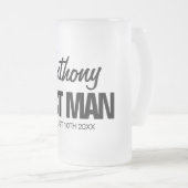 Beste man, gepersonaliseerd cadeau voor mok van gl (Voorkant rechts)