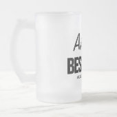 Beste man, gepersonaliseerd cadeau voor mok van gl (Links)