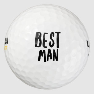 Beste man golfballen