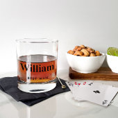 Beste man Groomsman Bruiloft Whisky Glas