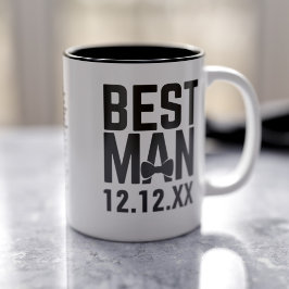 Beste Man Groomsman Gift Coffee Mok