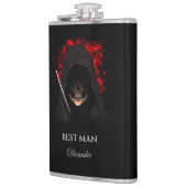 Beste man groomsmen cadeau bruiloft gunst kolf heupfles (Links)