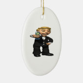 Beste man keramisch ornament (Rechts)