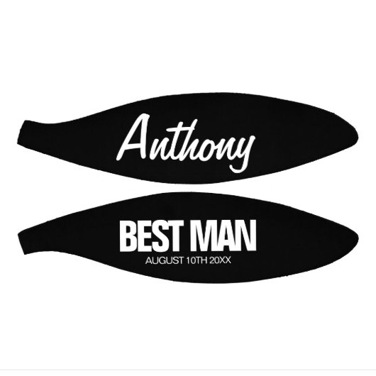 Beste Man mini basketbal cadeau van groom (Panelen)