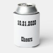 Beste man of Groomsman nodigt uit Blikjeskoeler (Blikje Achterkant)