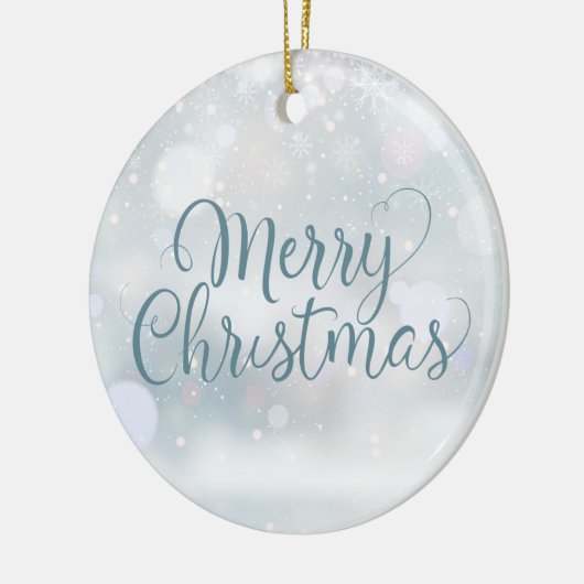 Beste man ooit definitie kerstvakantie keramisch ornament (Links)