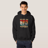  beste man ooit, eerste bop grappig Husky Hoodie (Voorkant volledig)