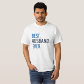 Beste man ooit t-shirt (Voorkant volledig)