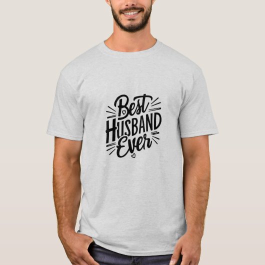 Beste man ooit t-shirt (Voorkant)