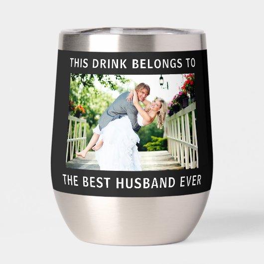 Beste man ooit zwarte foto (Achterkant)