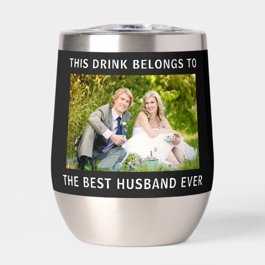 Beste man ooit zwarte foto (Voorkant)