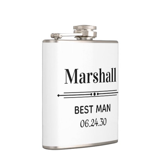 Beste man op maat heupfles (Rechts)