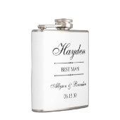 Beste man op maat heupfles (Rechts)