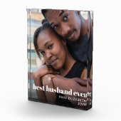 Beste man op persoonlijke titel fotoblokken (Rechts)