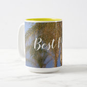 Beste Man Palm Trees bruiloft Mokken (Voorkant links)