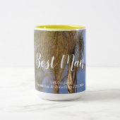 Beste Man Palm Trees Gepersonaliseerde Mokken (Center)