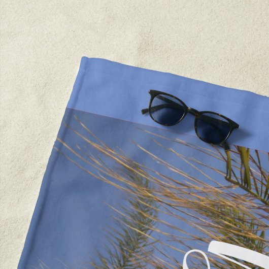 Beste Man Palm Trees Strandlaken (In situ)