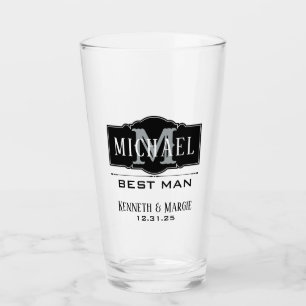 BESTE MAN PERSONALISEERD GLAS