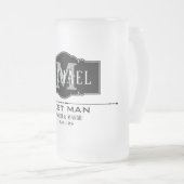 BESTE MAN PERSONALISEERD MATGLAS BIERPUL (Voorkant rechts)