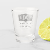 BESTE MAN PERSONALIZED SHOT GLASS GLAS (Achterkant)