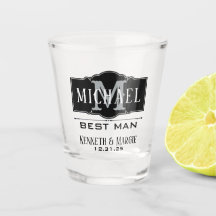 BESTE MAN PERSONALIZED SHOT GLASS