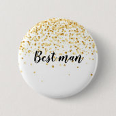 Beste man ronde button 5,7 cm (Voorkant)