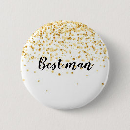 Beste man ronde button 5,7 cm