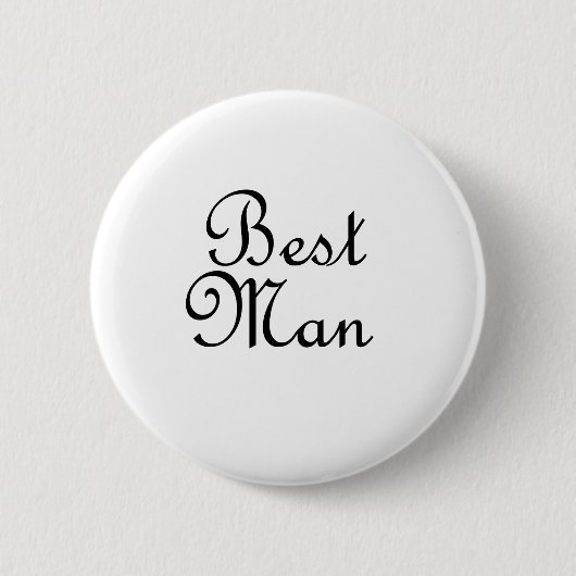 Beste man ronde button 5,7 cm (Voorkant)
