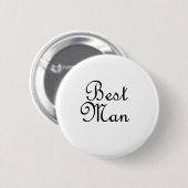 Beste man ronde button 5,7 cm (Voorkant /achterkant)