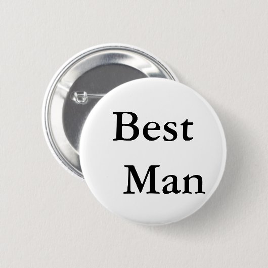 Beste man ronde button 5,7 cm (Voorkant /achterkant)