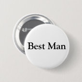 Beste man ronde button 5,7 cm (Voorkant /achterkant)