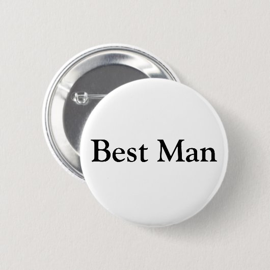 Beste man ronde button 5,7 cm (Voorkant /achterkant)
