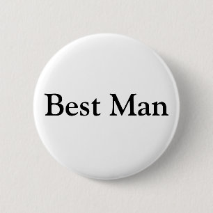 Beste man ronde button 5,7 cm