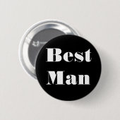 Beste man ronde button 5,7 cm (Voorkant /achterkant)