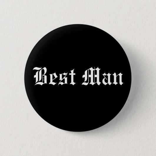 Beste man ronde button 5,7 cm (Voorkant)