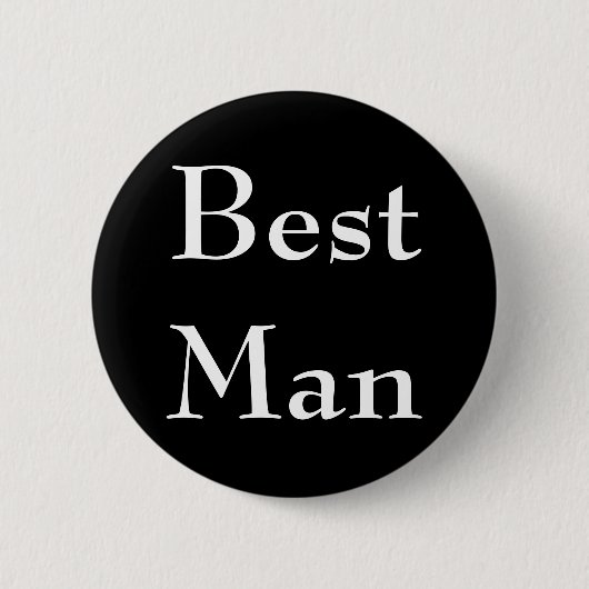 Beste man ronde button 5,7 cm (Voorkant)