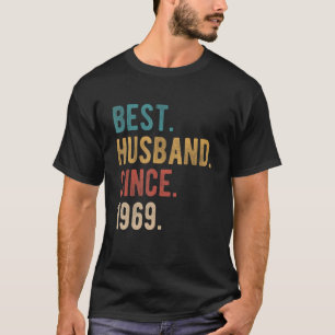 Beste man sinds 1969 53ste bruiloft t-shirt