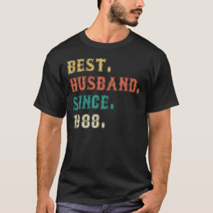 Beste man sinds 1988 34th Wedding Jubileum 3 T-shirt