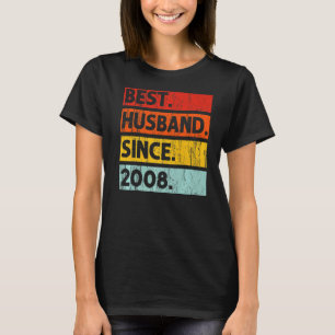 Beste man sinds 2008 14 jaar 14e bruiloft Anni T-shirt