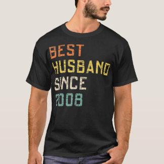 Beste man sinds 2008 grappig  cadeau van wi t-shirt