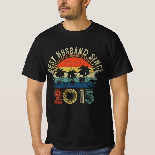Beste man sinds 2015 t-shirt (Voorkant)