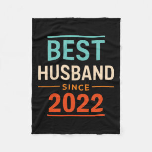 Beste man sinds 2022 2e bruiloft Jubileum 2 Fleece Deken